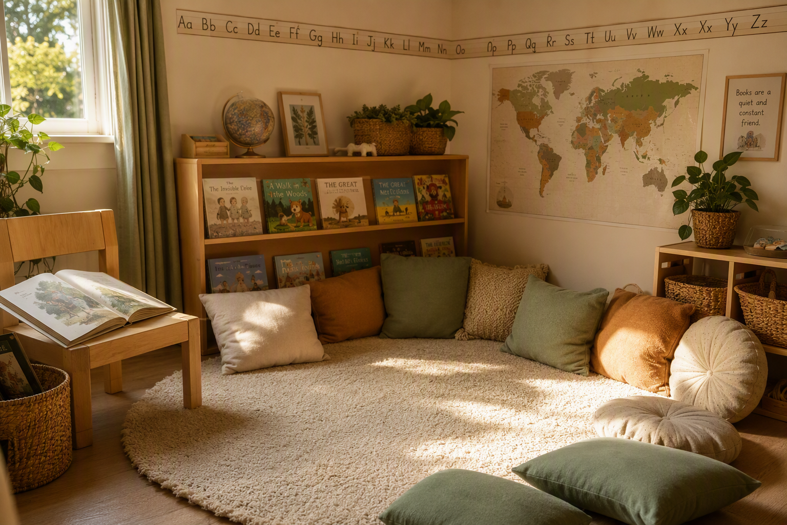 Kindergarten / Foundation Stage environment at British Oak Montessori